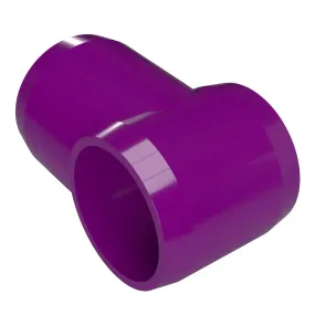 1-1/4 in. Slip Sling PVC Tee, Furniture Grade - Purple