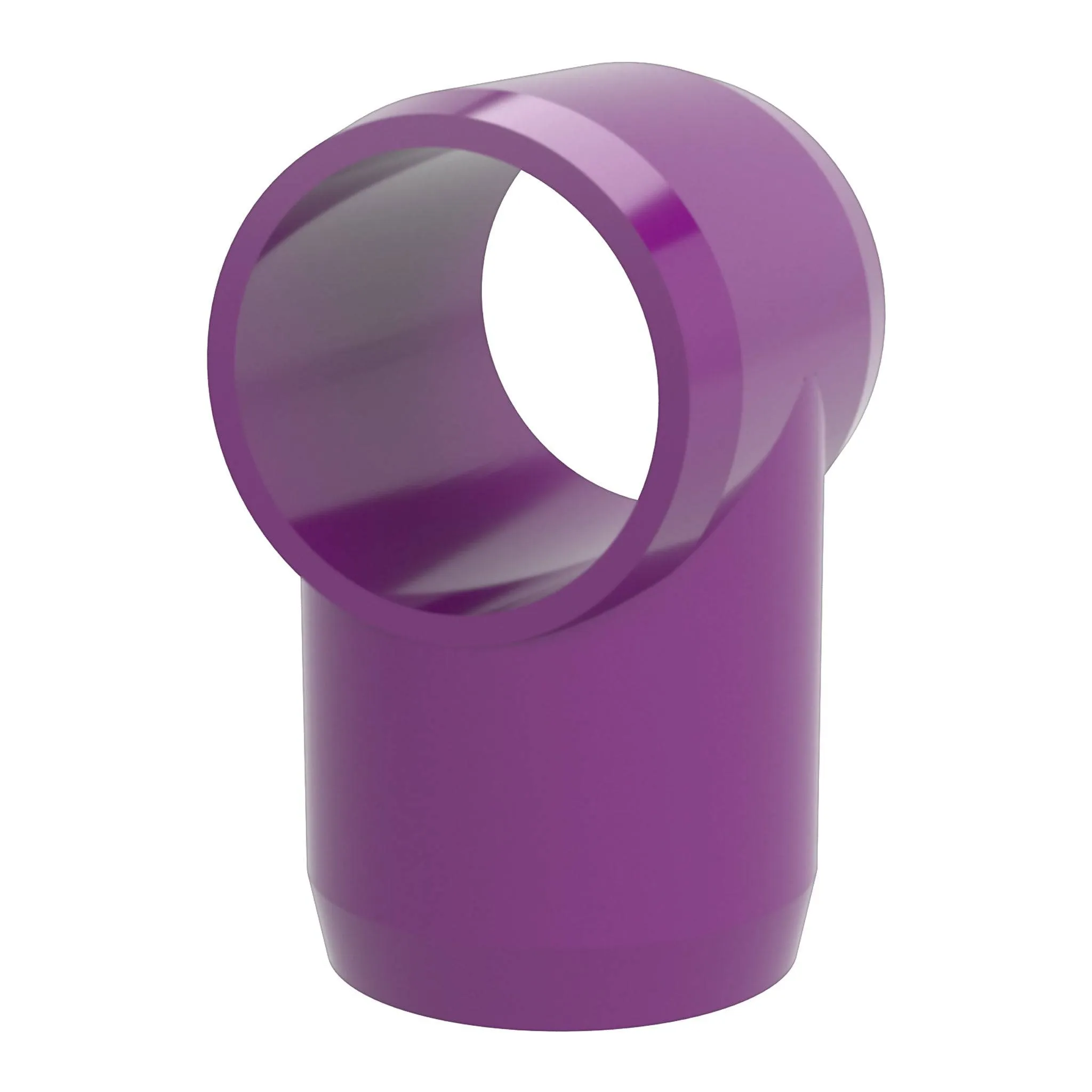 1-1/4 in. Slip Sling PVC Tee, Furniture Grade - Purple