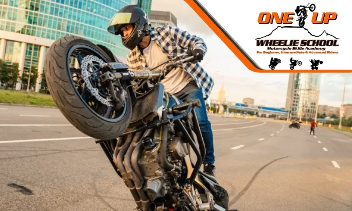 1-Hour Motorcycle Training Session at ONE UP Wheelie