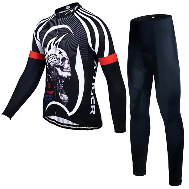 100% Polyester Men's Cycling Jersey Set