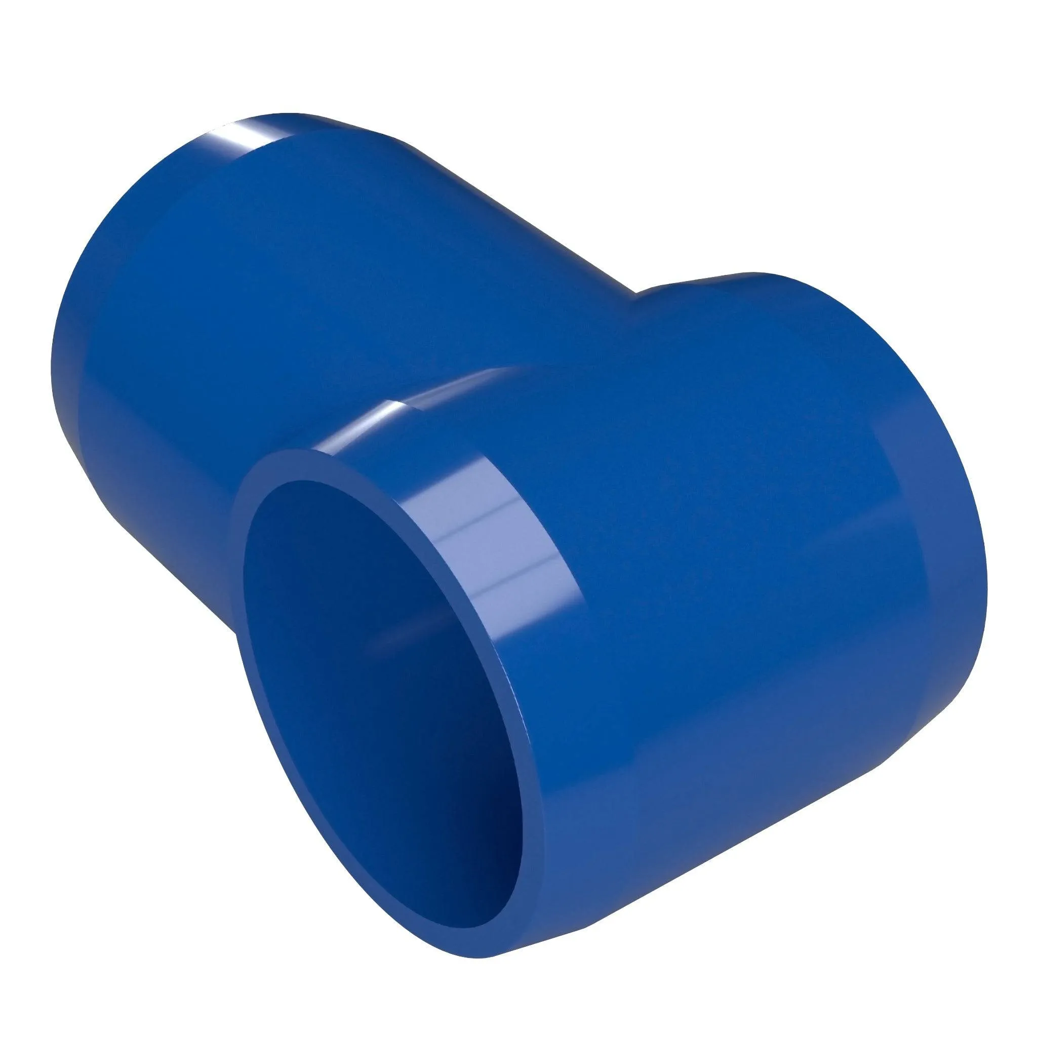 1/2 in. Slip Sling PVC Tee, Furniture Grade - Blue