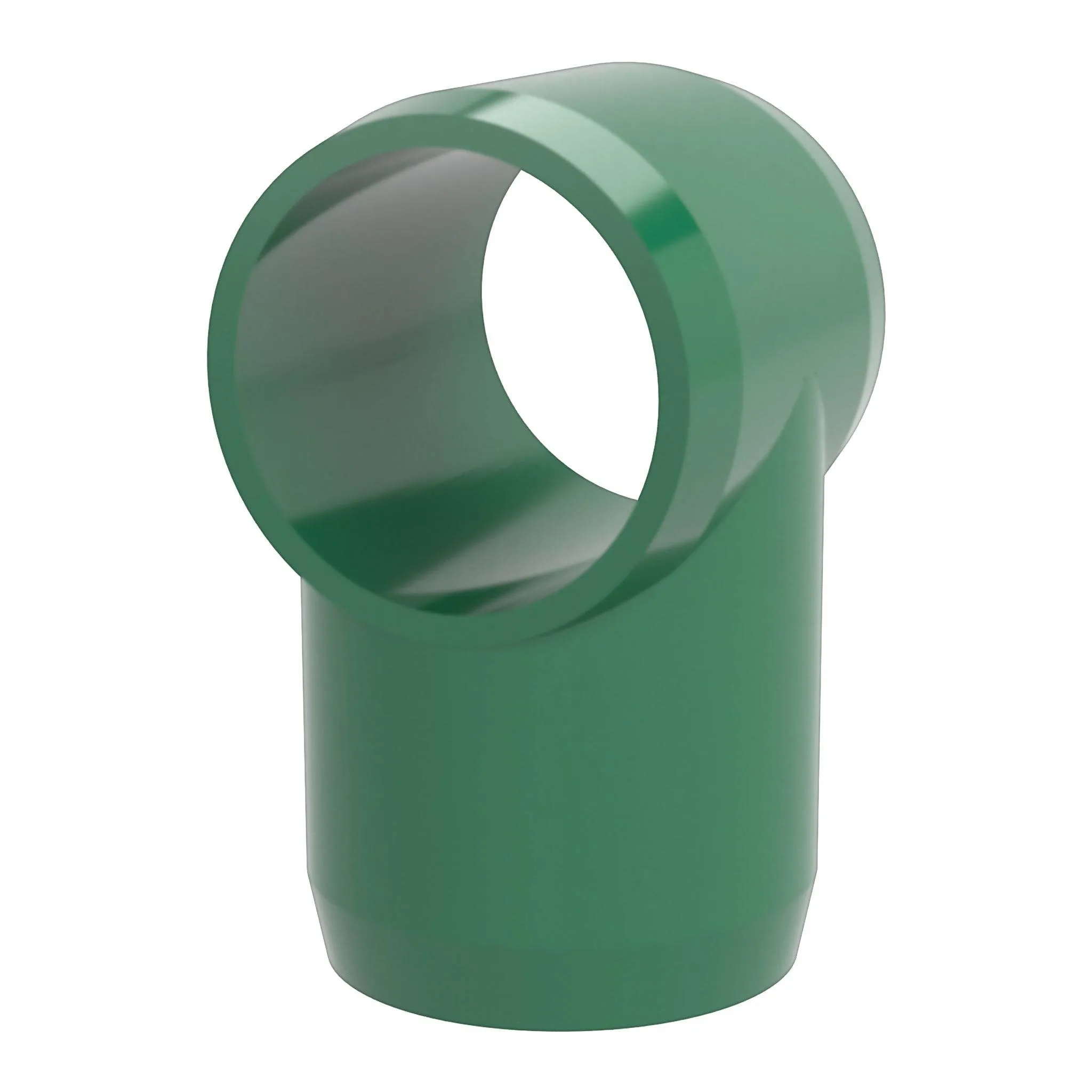 1/2 in. Slip Sling PVC Tee, Furniture Grade - Green