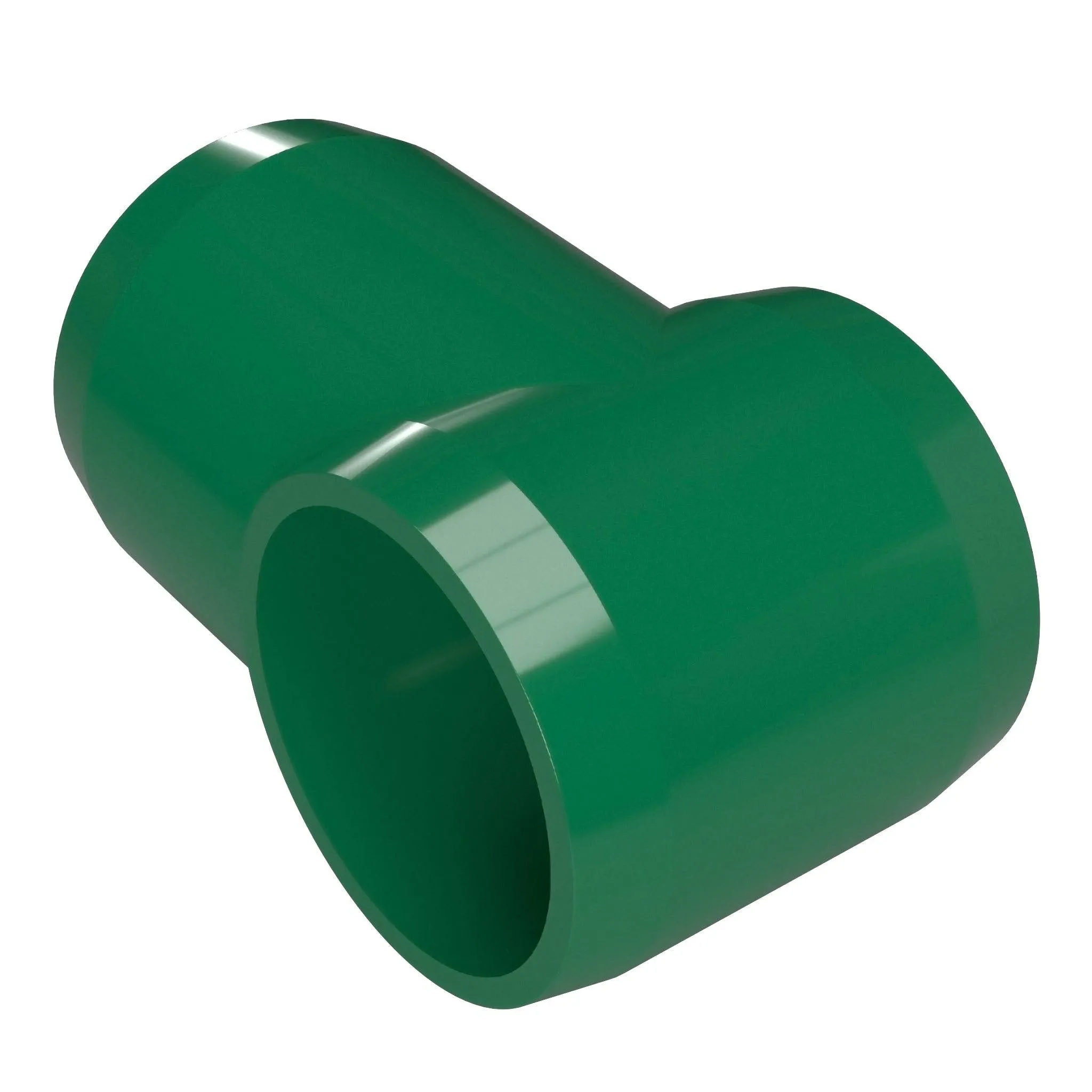 1/2 in. Slip Sling PVC Tee, Furniture Grade - Green