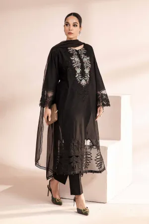 3 Piece Embroidered Self Jacquard Lawn Suit | DW-MN24-02