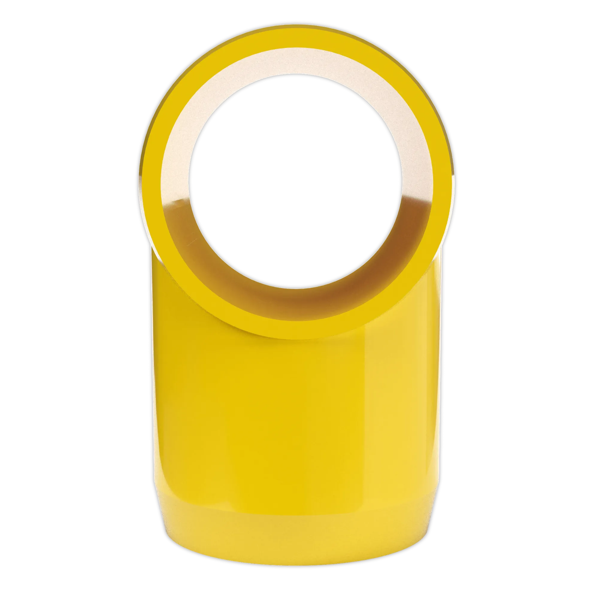 3/4 in. Slip Sling PVC Tee, Furniture Grade - Yellow