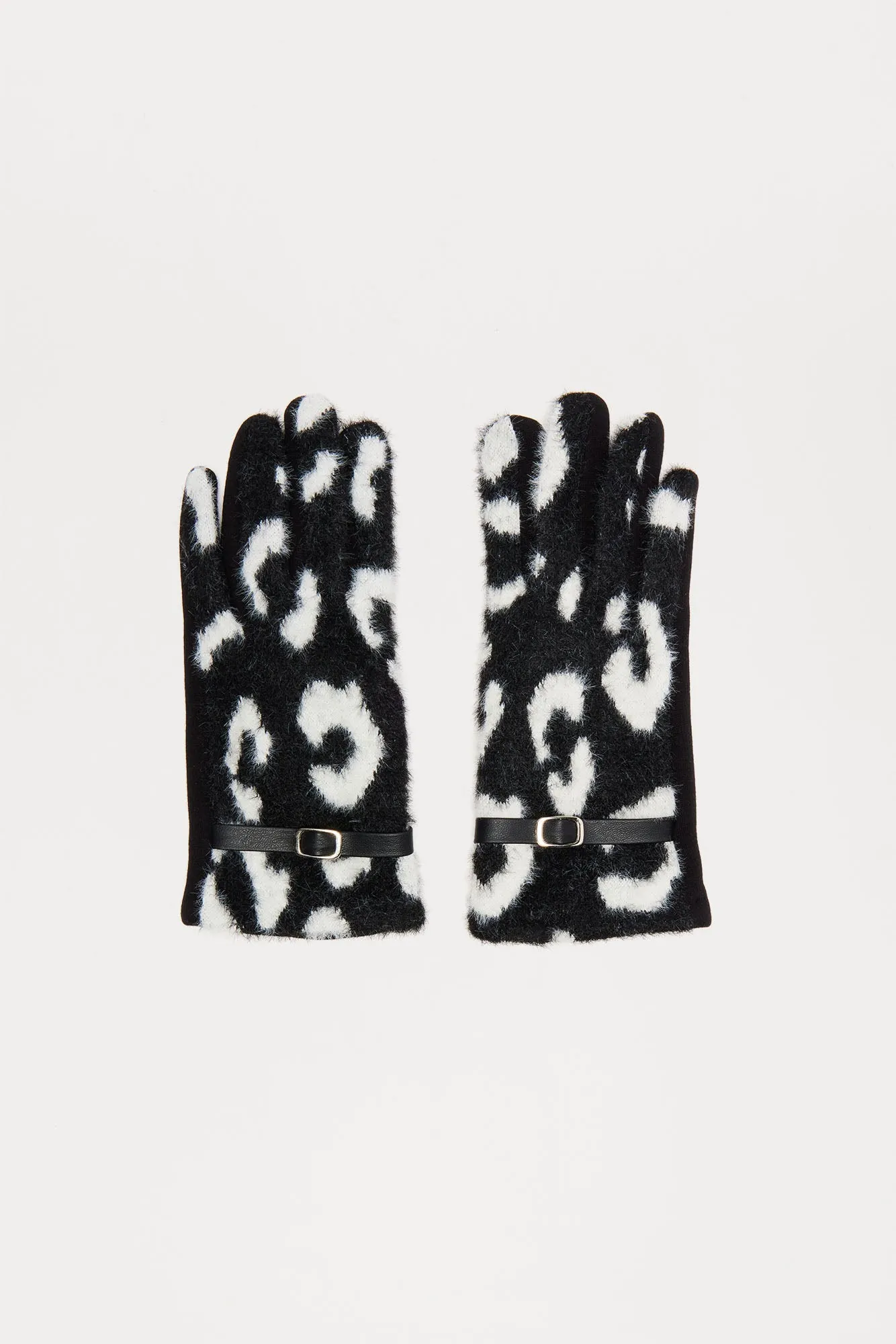 A Frosty Affair Gloves - Black