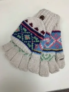 Alpaca Convertible Mittens