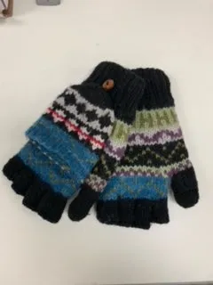 Alpaca Convertible Mittens