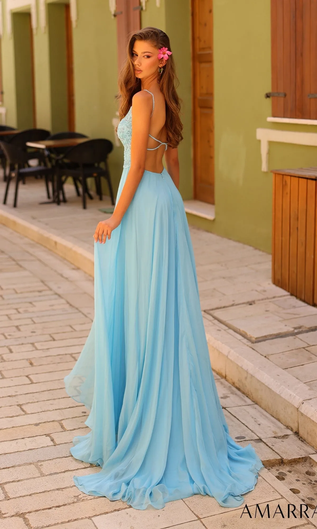 Amarra Long Formal Dress 94008