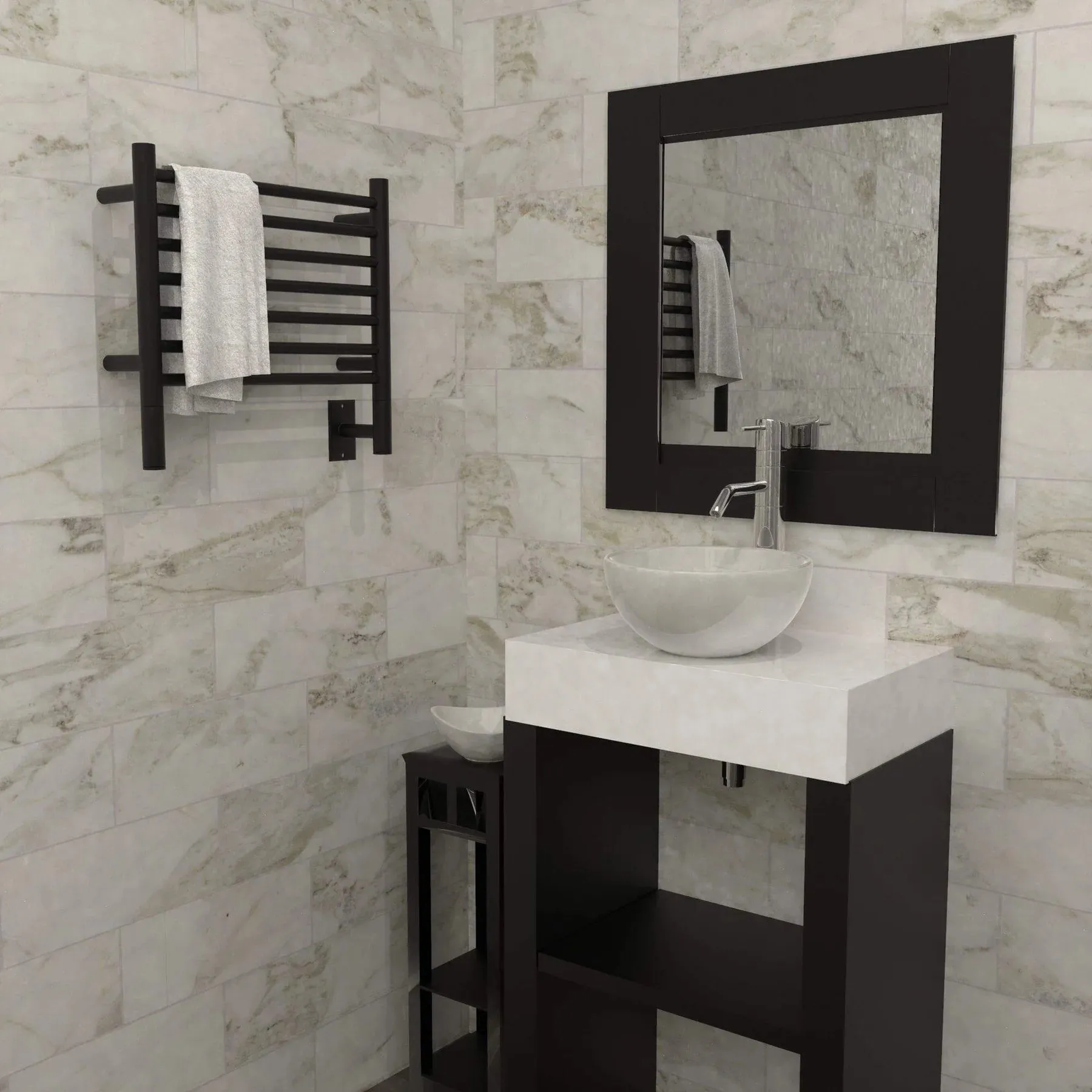 Amba - Jeeves Collection - Model H Straight Towel Warmer