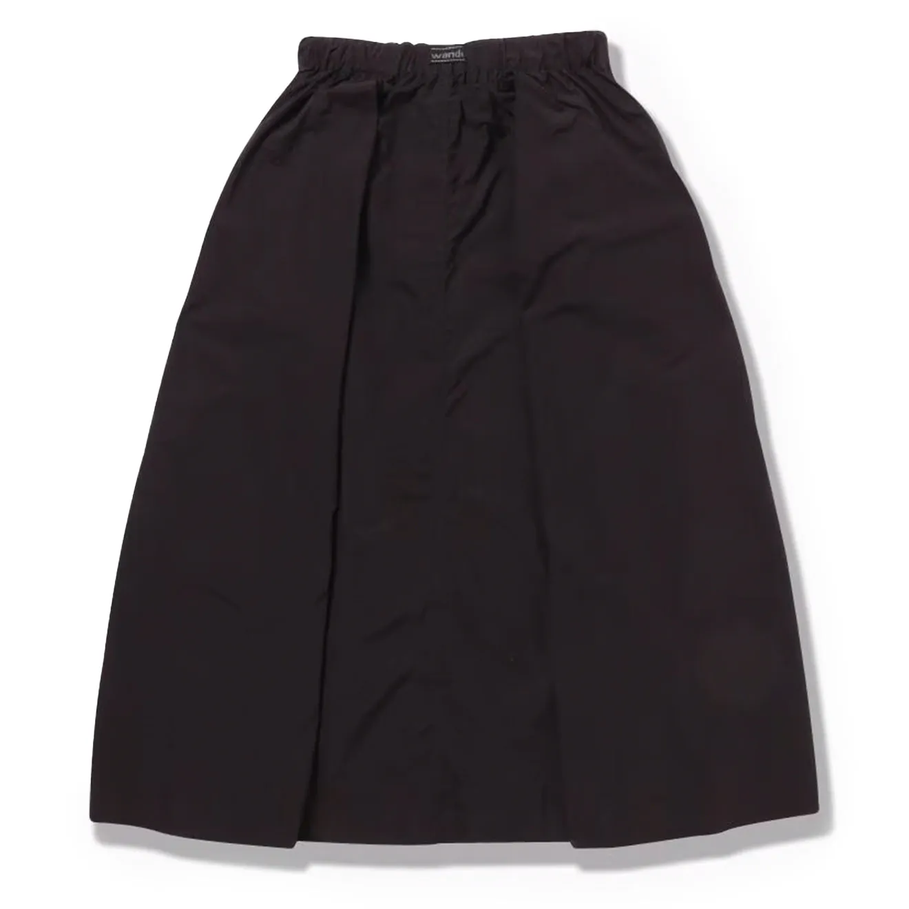 And Wander Womens Oversized Cargo Skirt Black