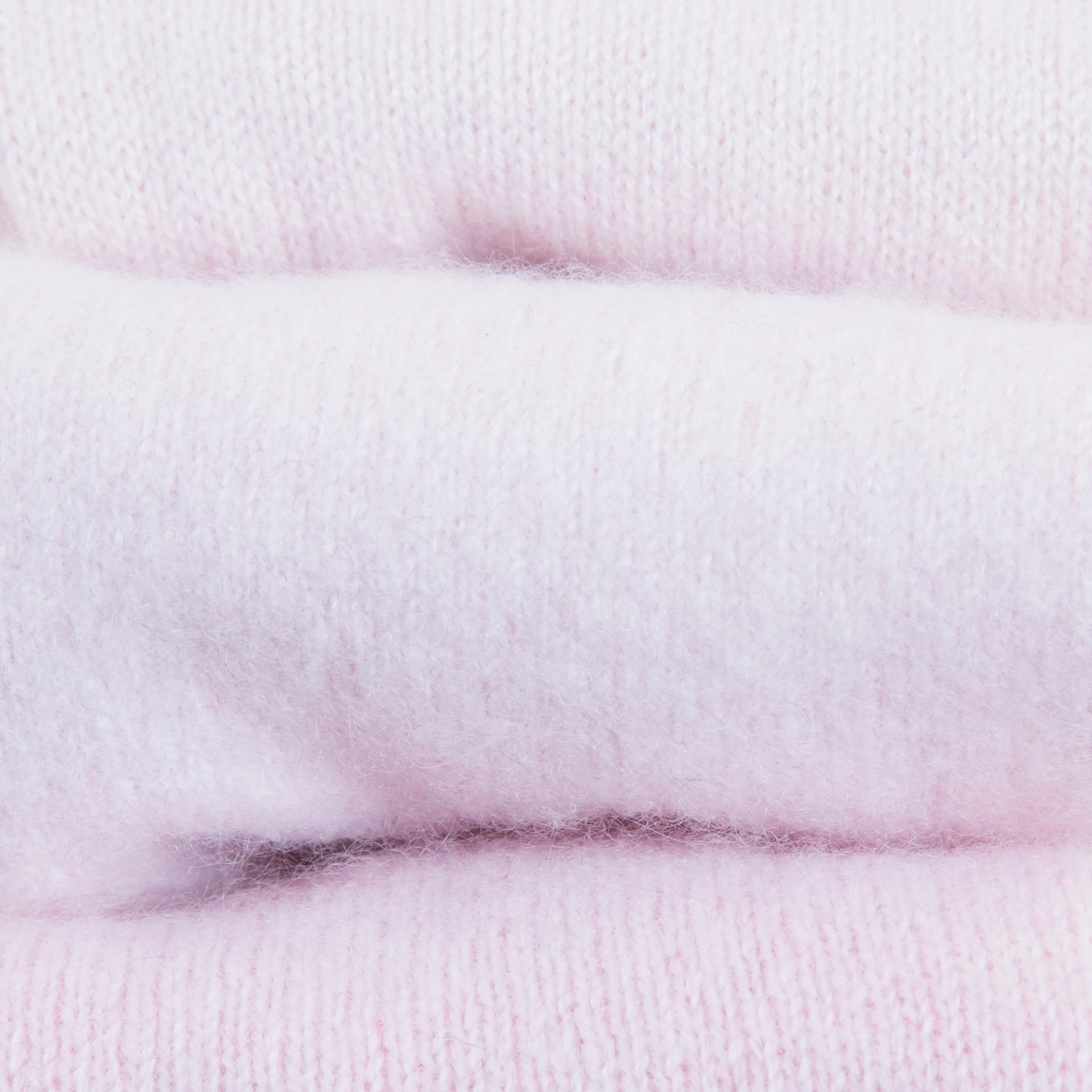 Baby Pink Cashmere Fingerless Gloves