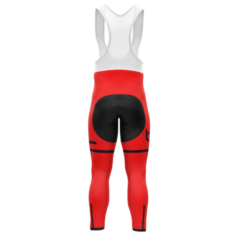 Bicycle Booth Outline (Red) Shorts & Pants