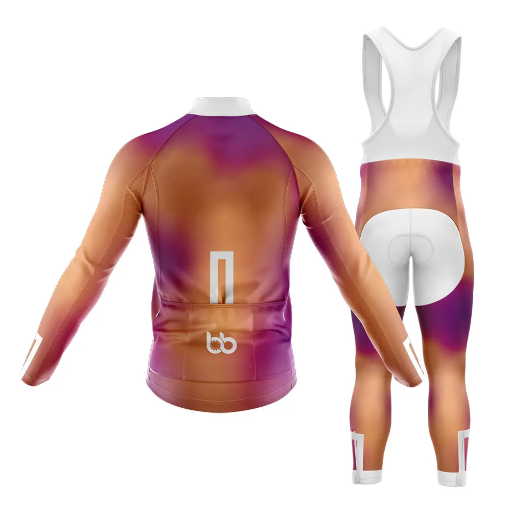 Bicycle Booth Prism (Orange-Violet) Club Cycling Kit