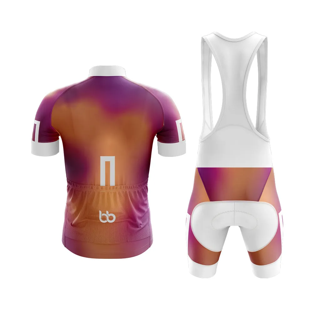 Bicycle Booth Prism (Orange-Violet) Club Cycling Kit