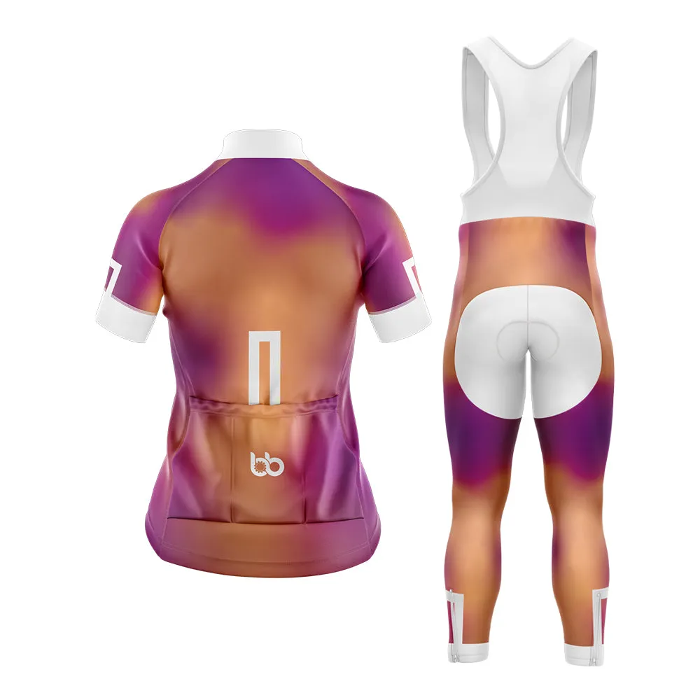 Bicycle Booth Prism (Orange-Violet) Club Cycling Kit