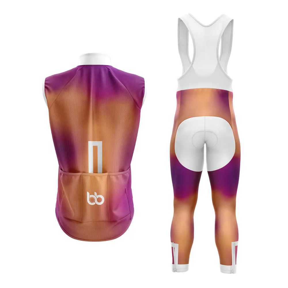 Bicycle Booth Prism (Orange-Violet) Club Cycling Kit