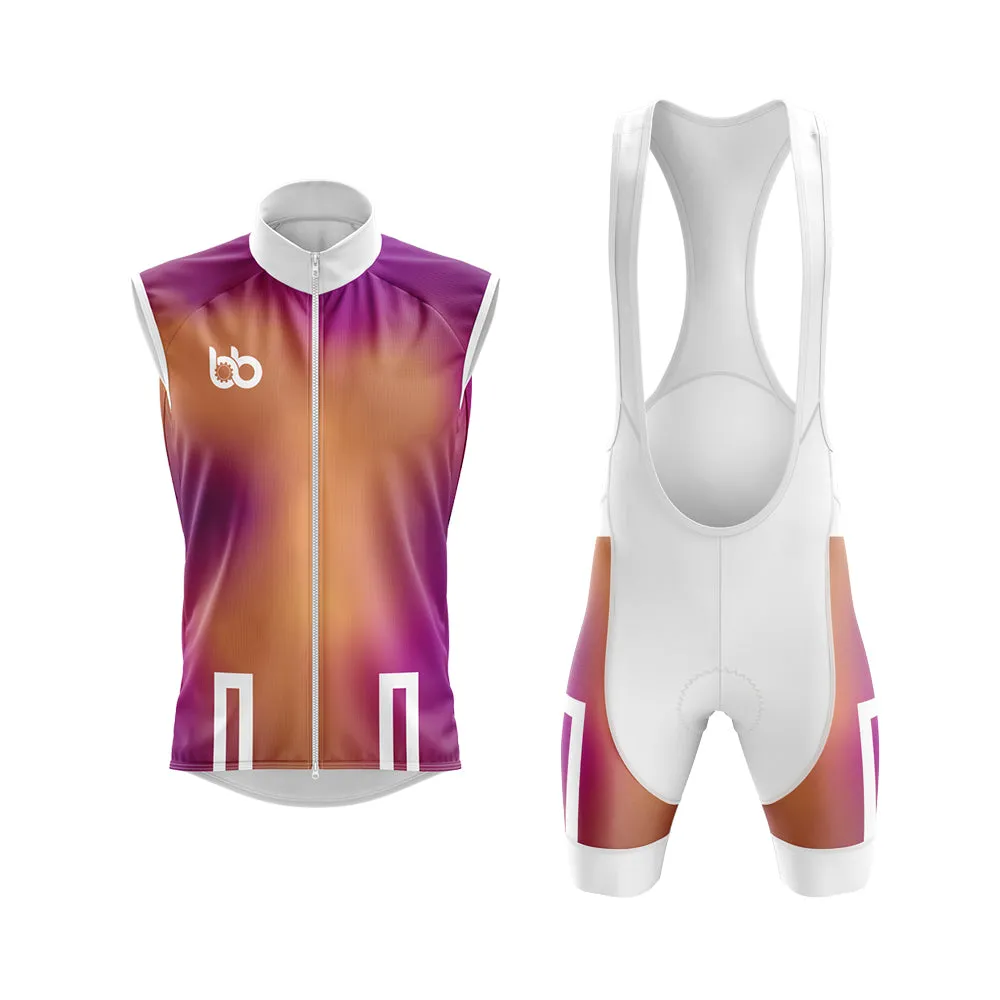 Bicycle Booth Prism (Orange-Violet) Club Cycling Kit