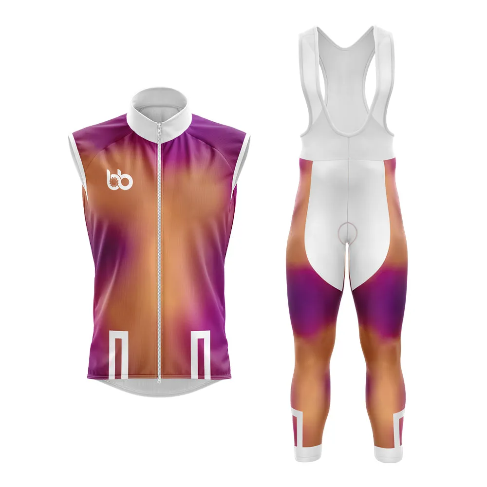 Bicycle Booth Prism (Orange-Violet) Club Cycling Kit