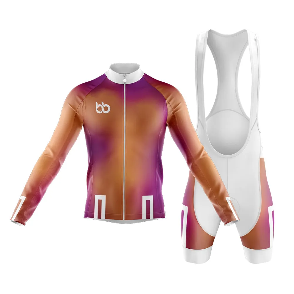 Bicycle Booth Prism (Orange-Violet) Club Cycling Kit