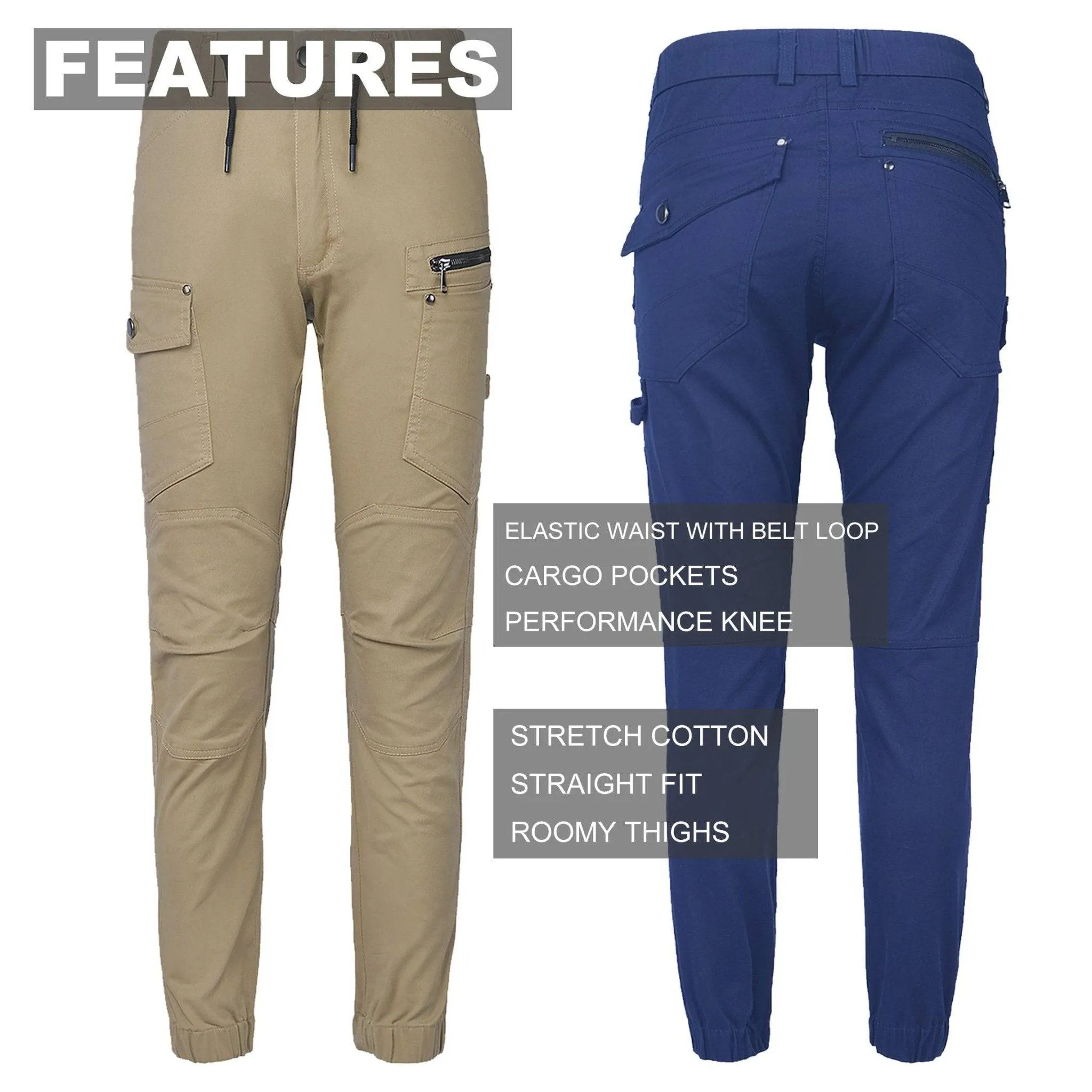 Big Bee UTILITY Cargo Pants, Ankle Cuff