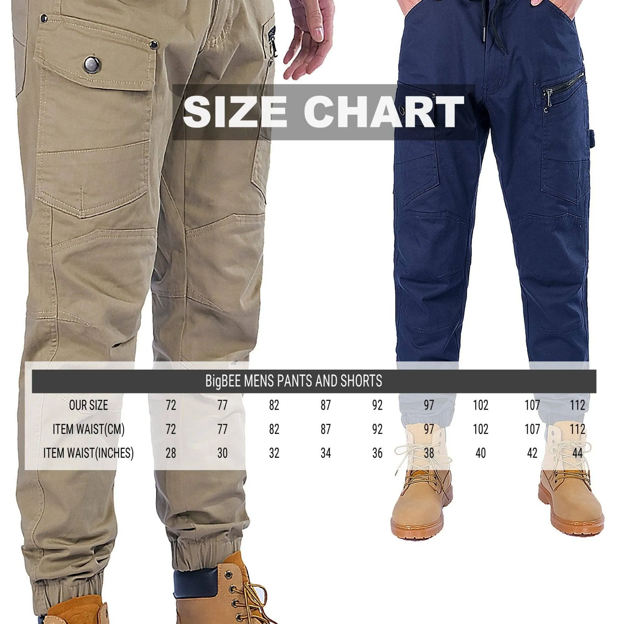 Big Bee UTILITY Cargo Pants, Ankle Cuff