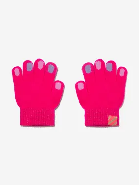 Billieblush Girls Knitted Gloves in Pink