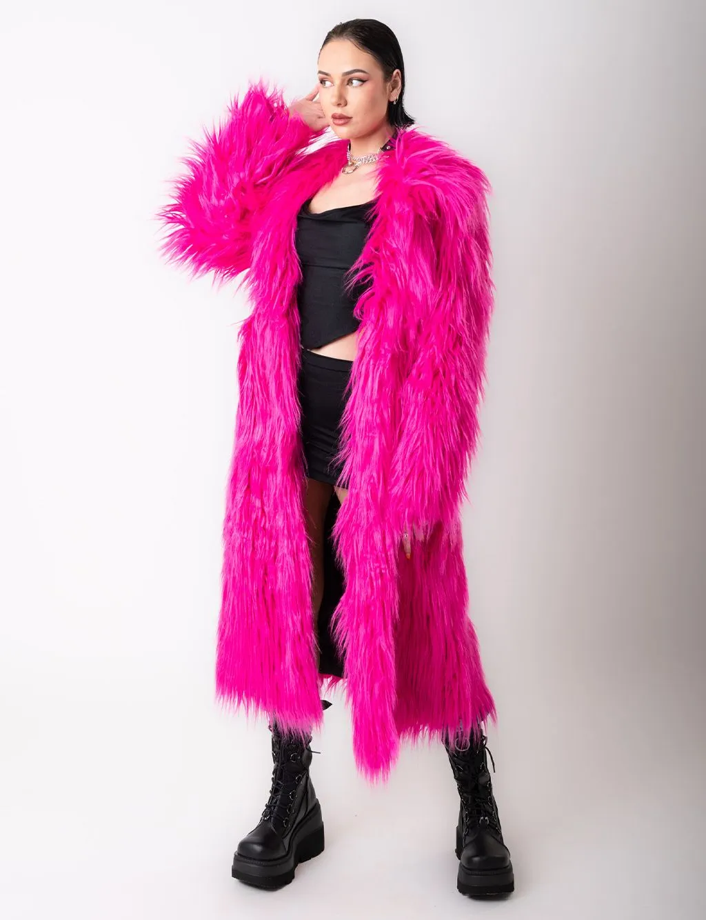 BIMBO DREAMZ FAUX FUR JACKET - LONG LENGTH ✰ MADE 4 U ✰