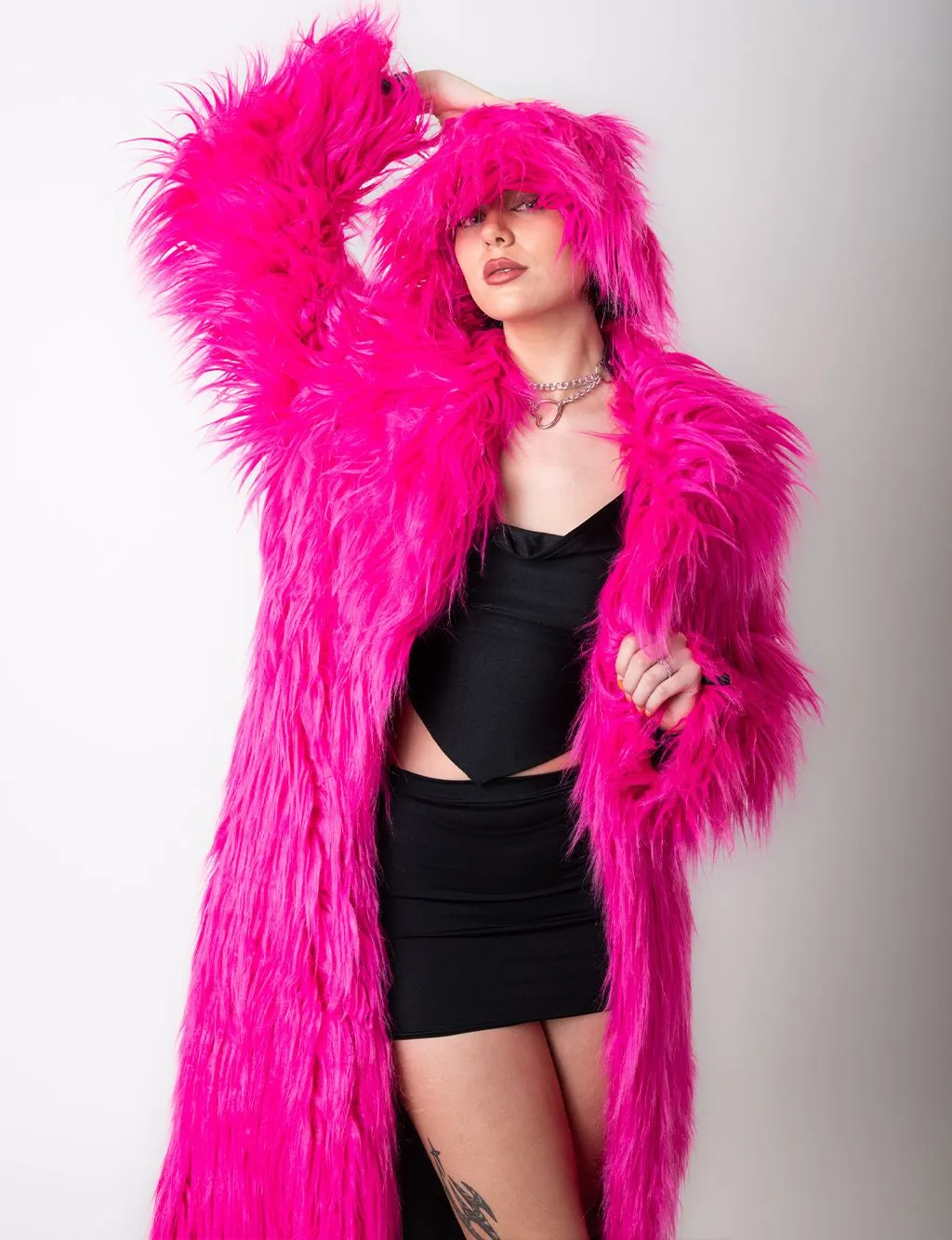 BIMBO DREAMZ FAUX FUR JACKET - LONG LENGTH ✰ MADE 4 U ✰