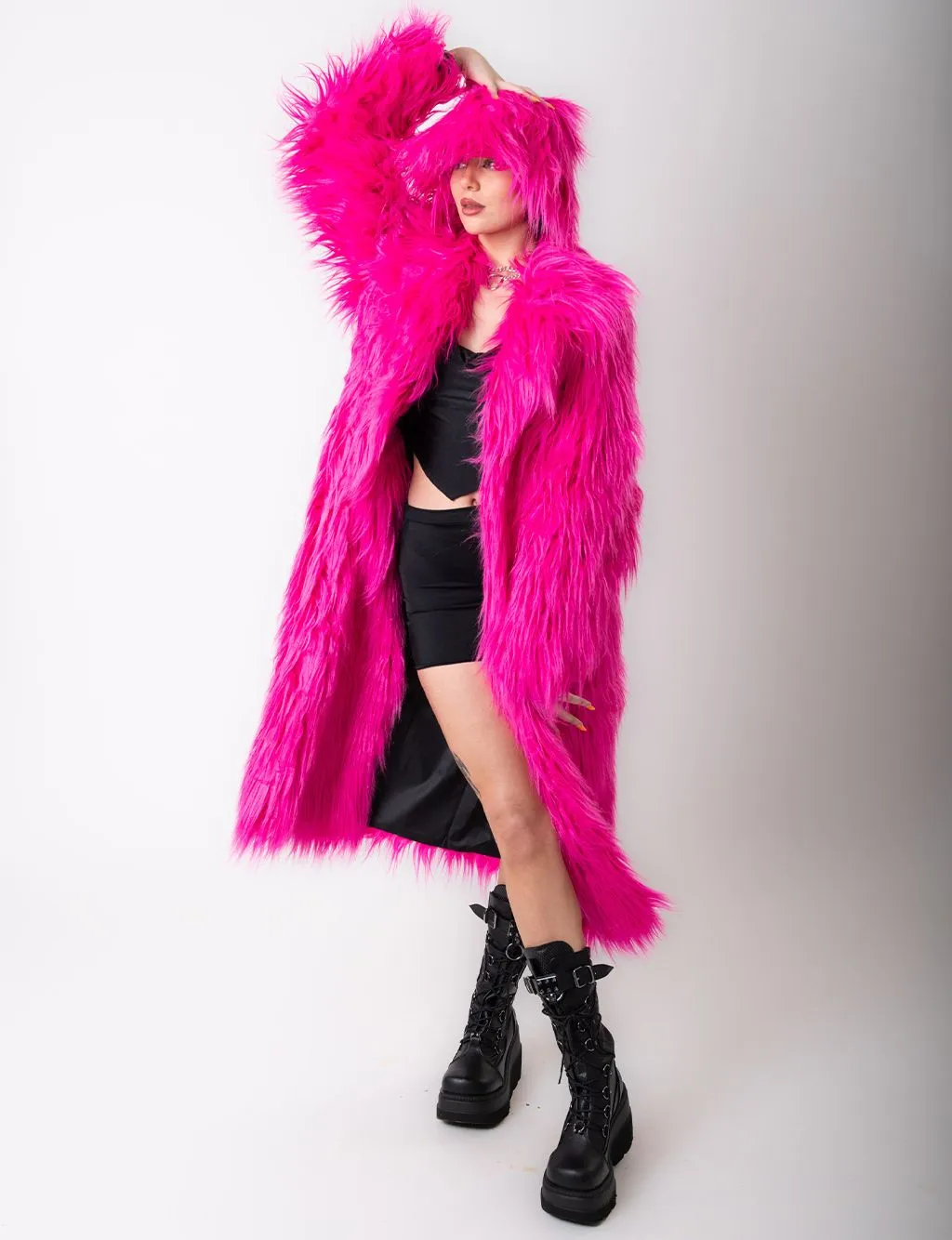 BIMBO DREAMZ FAUX FUR JACKET - LONG LENGTH ✰ MADE 4 U ✰