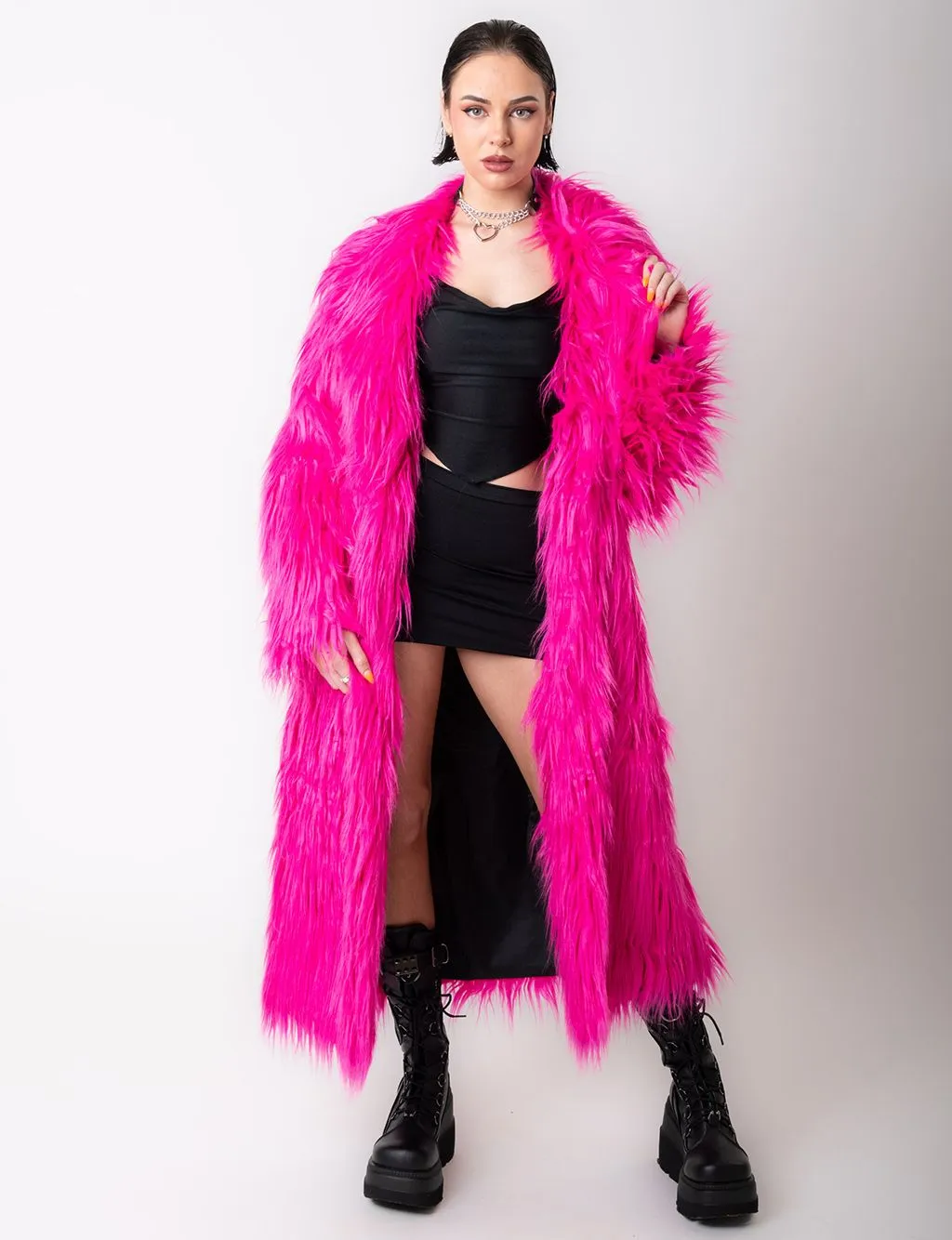 BIMBO DREAMZ FAUX FUR JACKET - LONG LENGTH ✰ MADE 4 U ✰