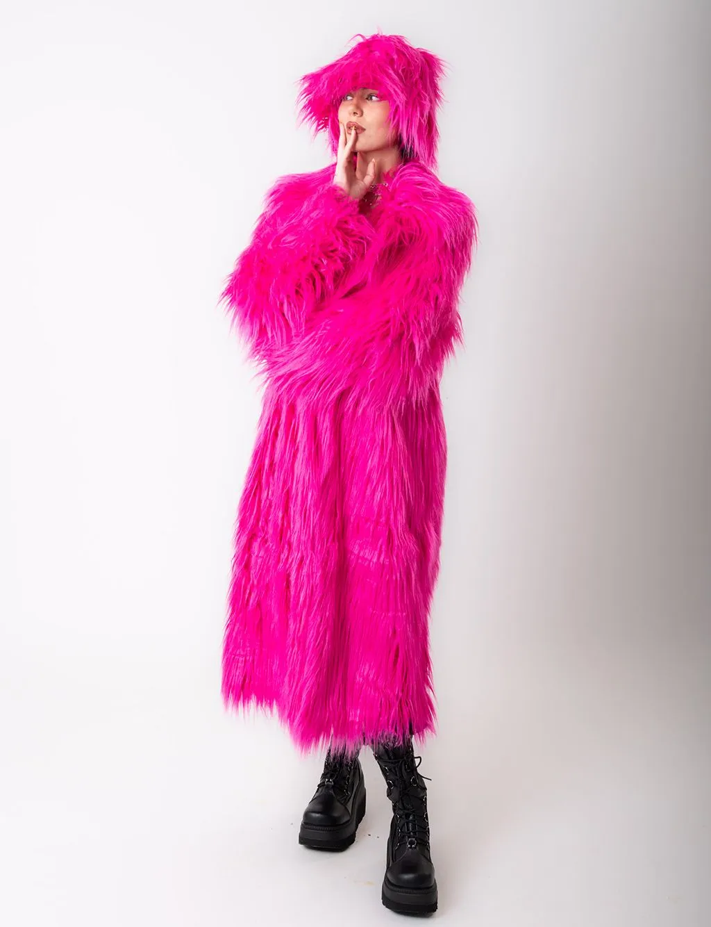 BIMBO DREAMZ FAUX FUR JACKET - LONG LENGTH ✰ MADE 4 U ✰