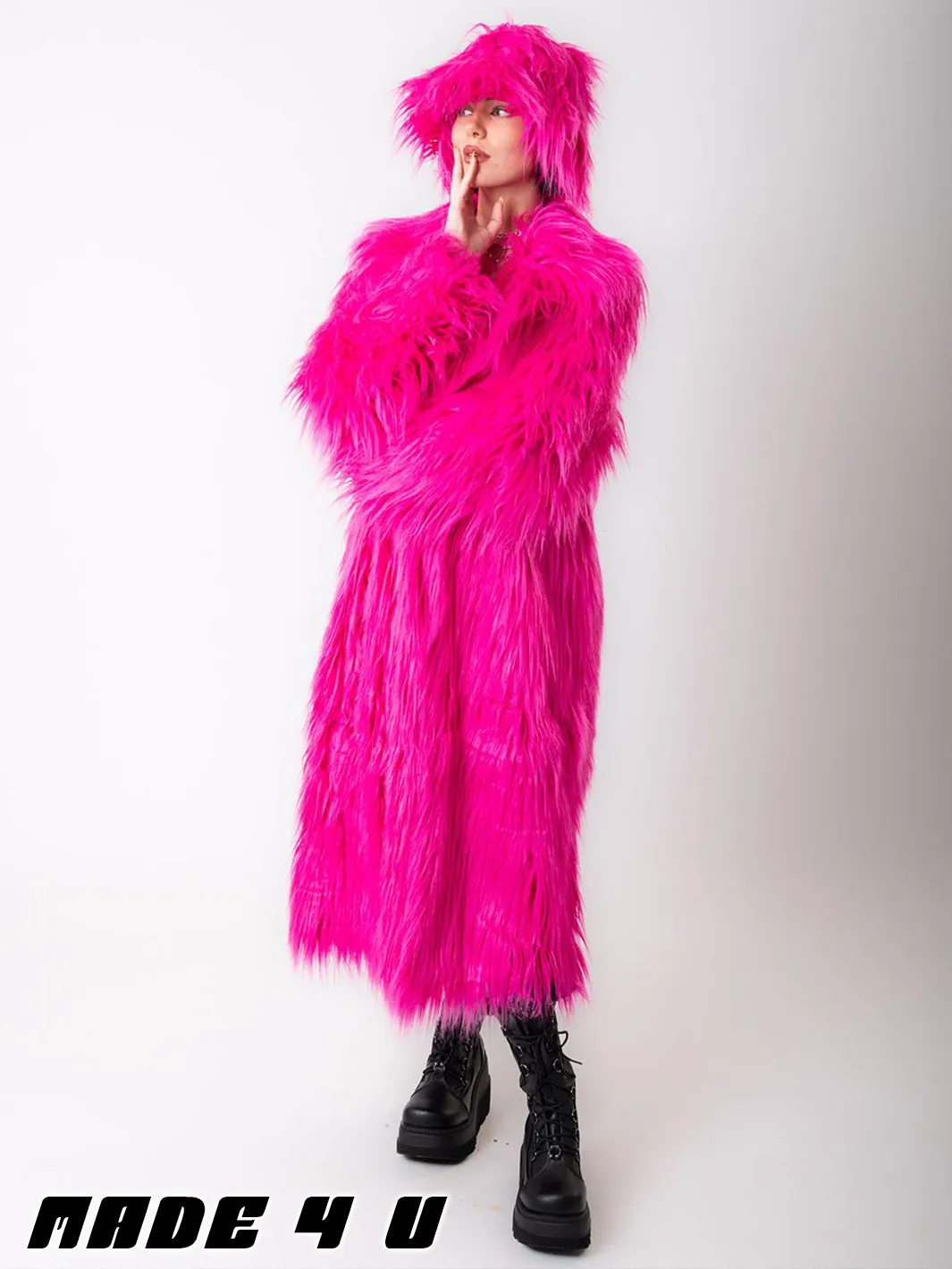 BIMBO DREAMZ FAUX FUR JACKET - LONG LENGTH ✰ MADE 4 U ✰