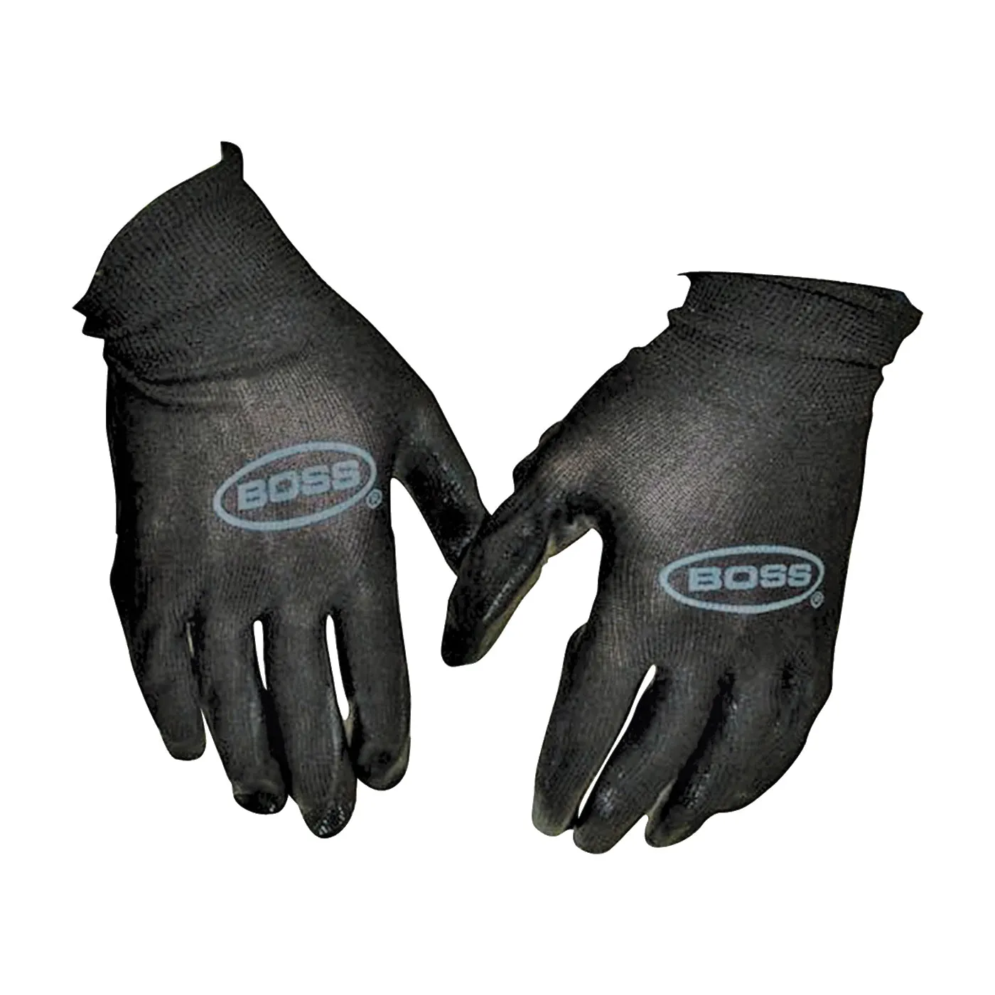 BOSS 7850N Protective Gloves, Men's, L, Knit Wrist Cuff, Nitrile Coating, Polyester Glove