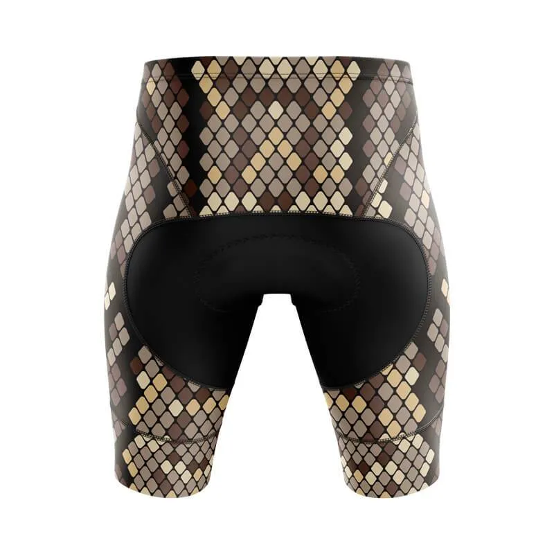 Brown Snake Skin Shorts & Pants