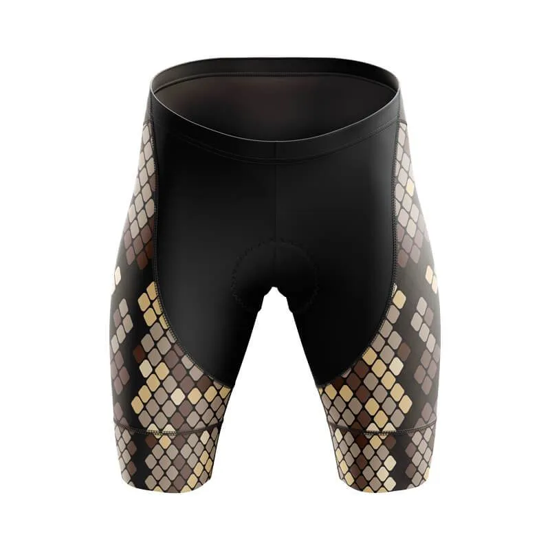 Brown Snake Skin Shorts & Pants