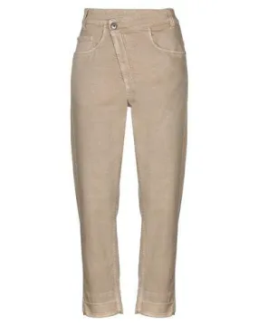 Brunello Cucinelli Women Denim trousers Beige 12 UK