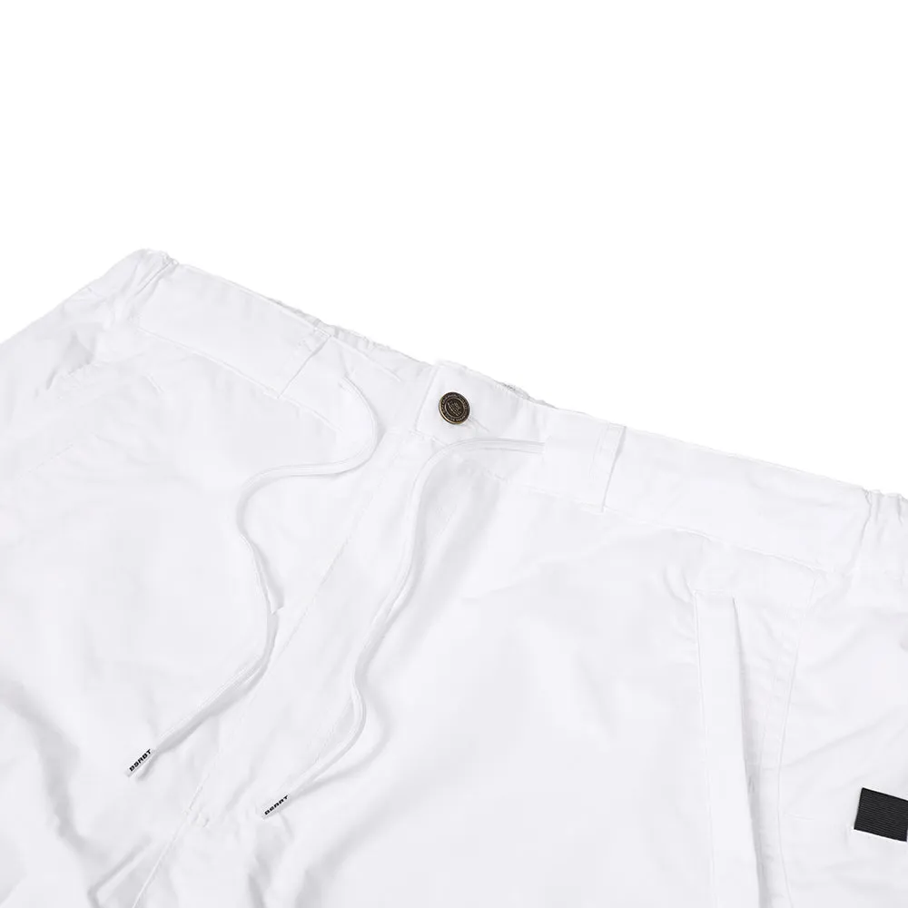 BSR HQ SUPER WIDE VENTILATION PANTS WHITE