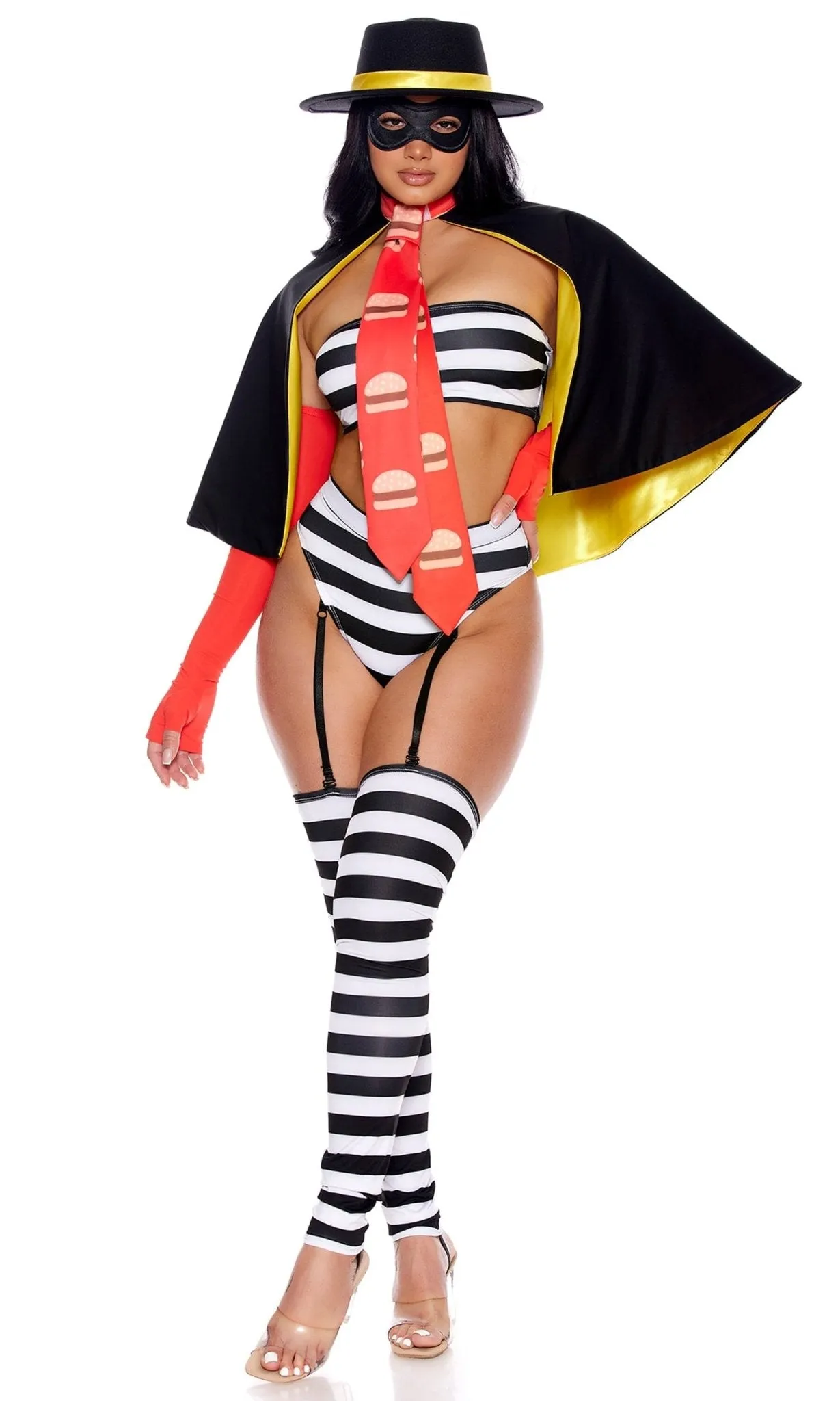 Burger Bandit Sexy Character Halloween Costume