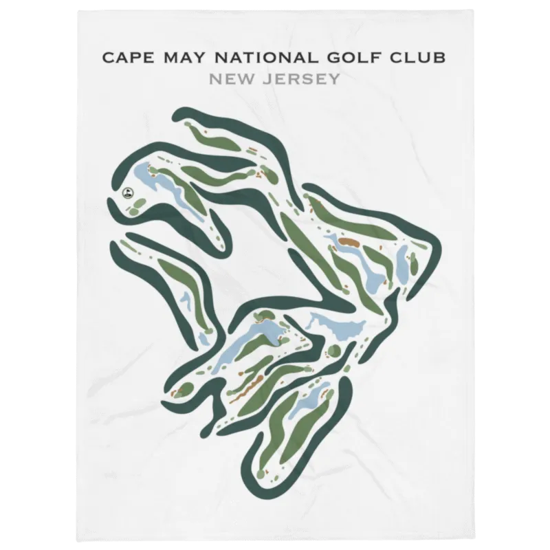 Cape May National Golf Club, New Jersey - Printed Golf Courses