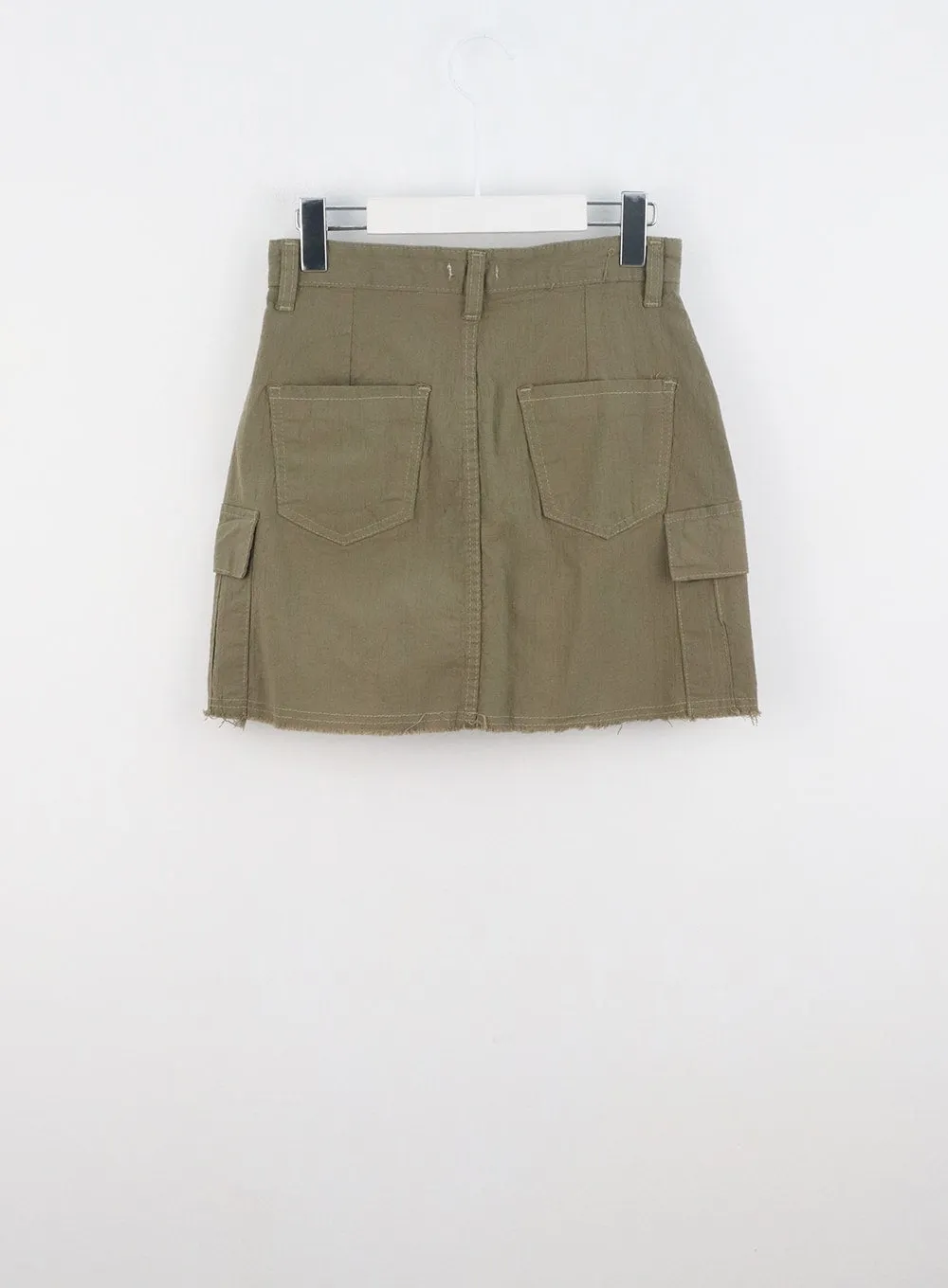 Cargo Mini Skirt CL312