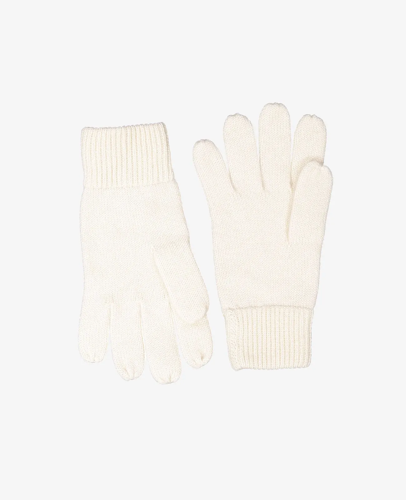 Cashmere Ribbed Gloves