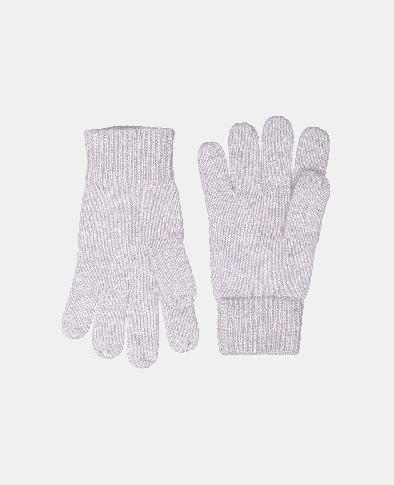 Cashmere Ribbed Gloves