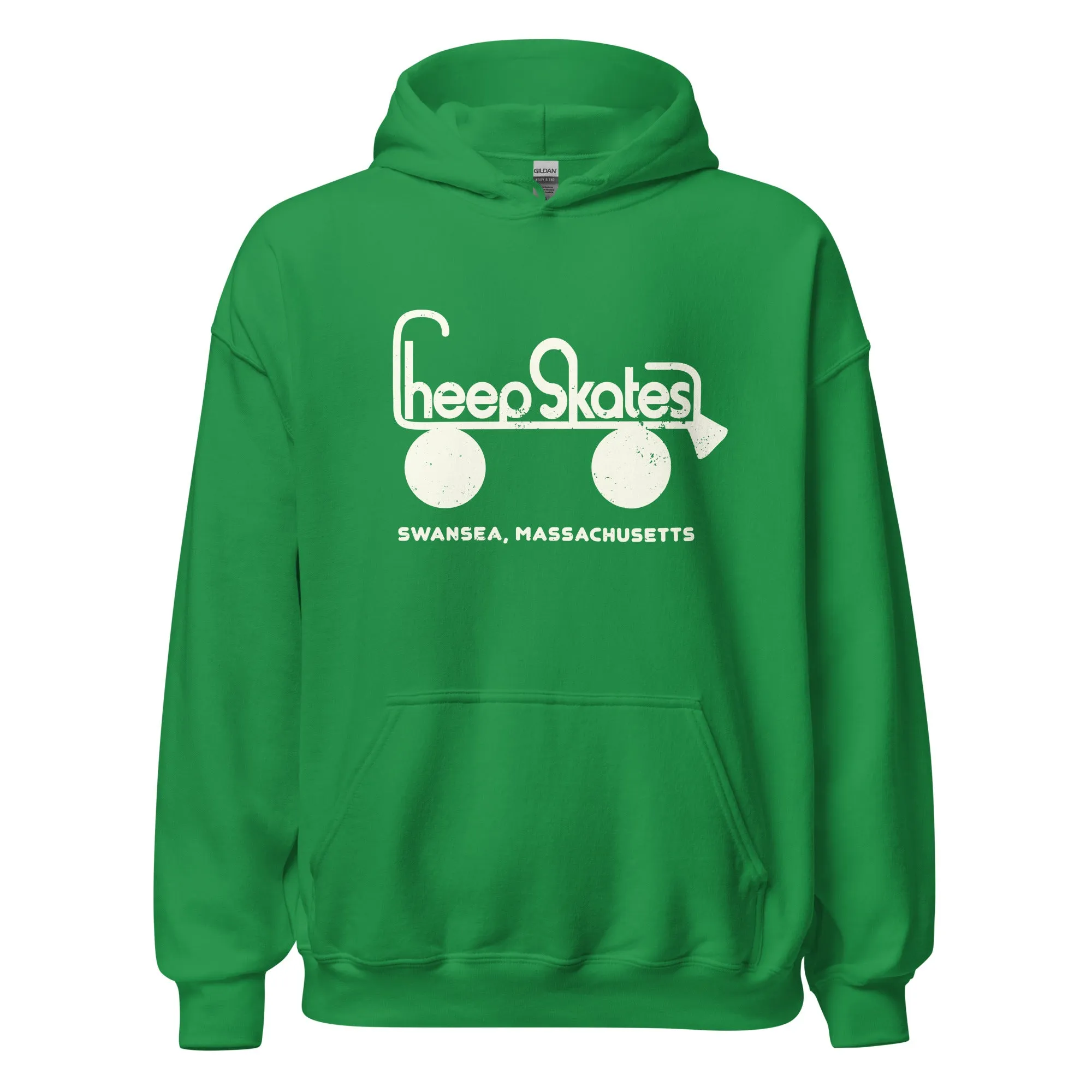 CheepSkates Roller Skating Rink Retro Hoodie - Swansea, MA | Vintage Graphic Sweatshirt