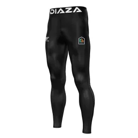 Chicago House Compression Pants Men Black