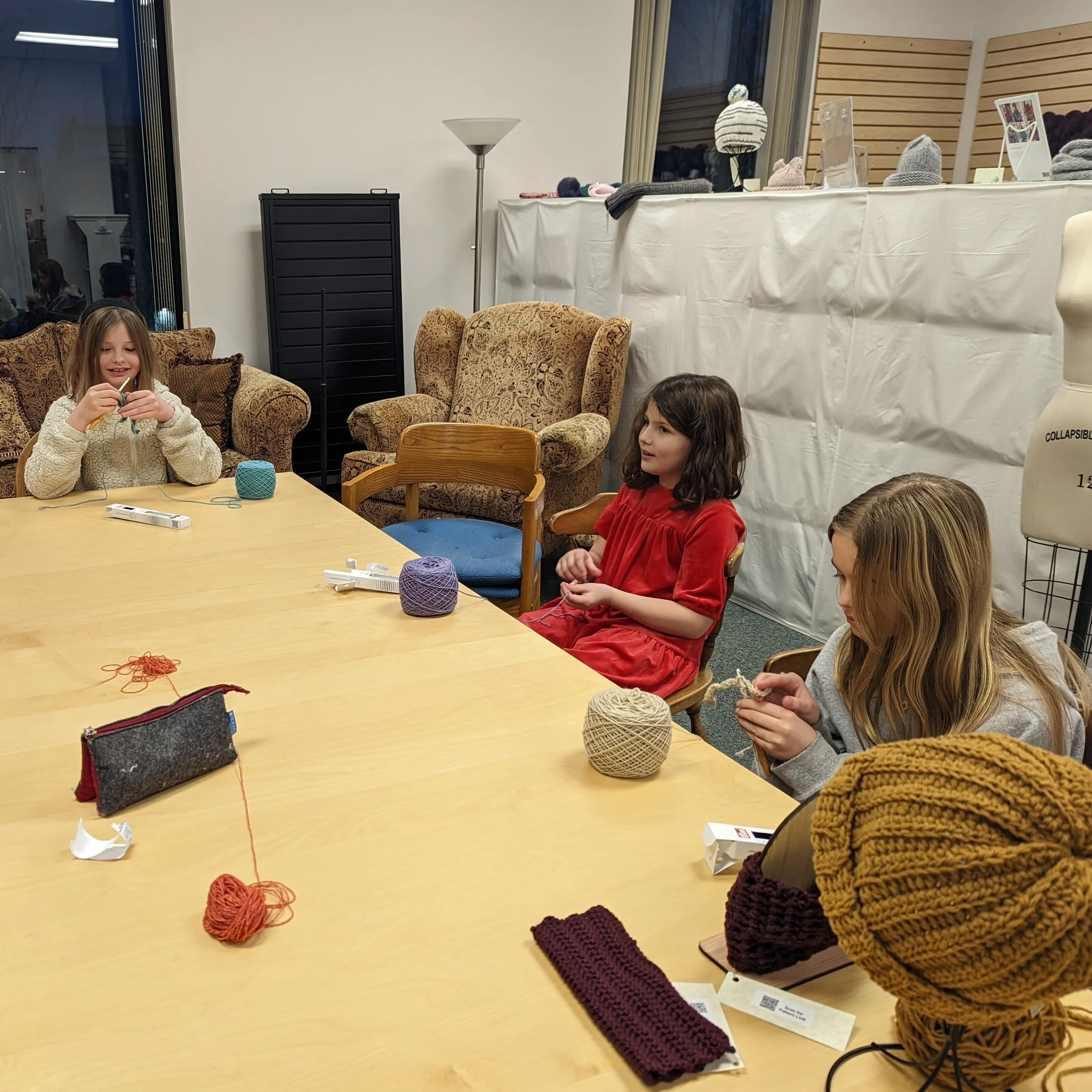 Class - After School - Kids Knit and Crochet (Age 8-13)