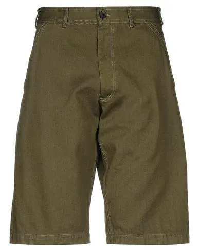 Comme Des Garçons Shirt Man Bermuda shorts Military green XL INT