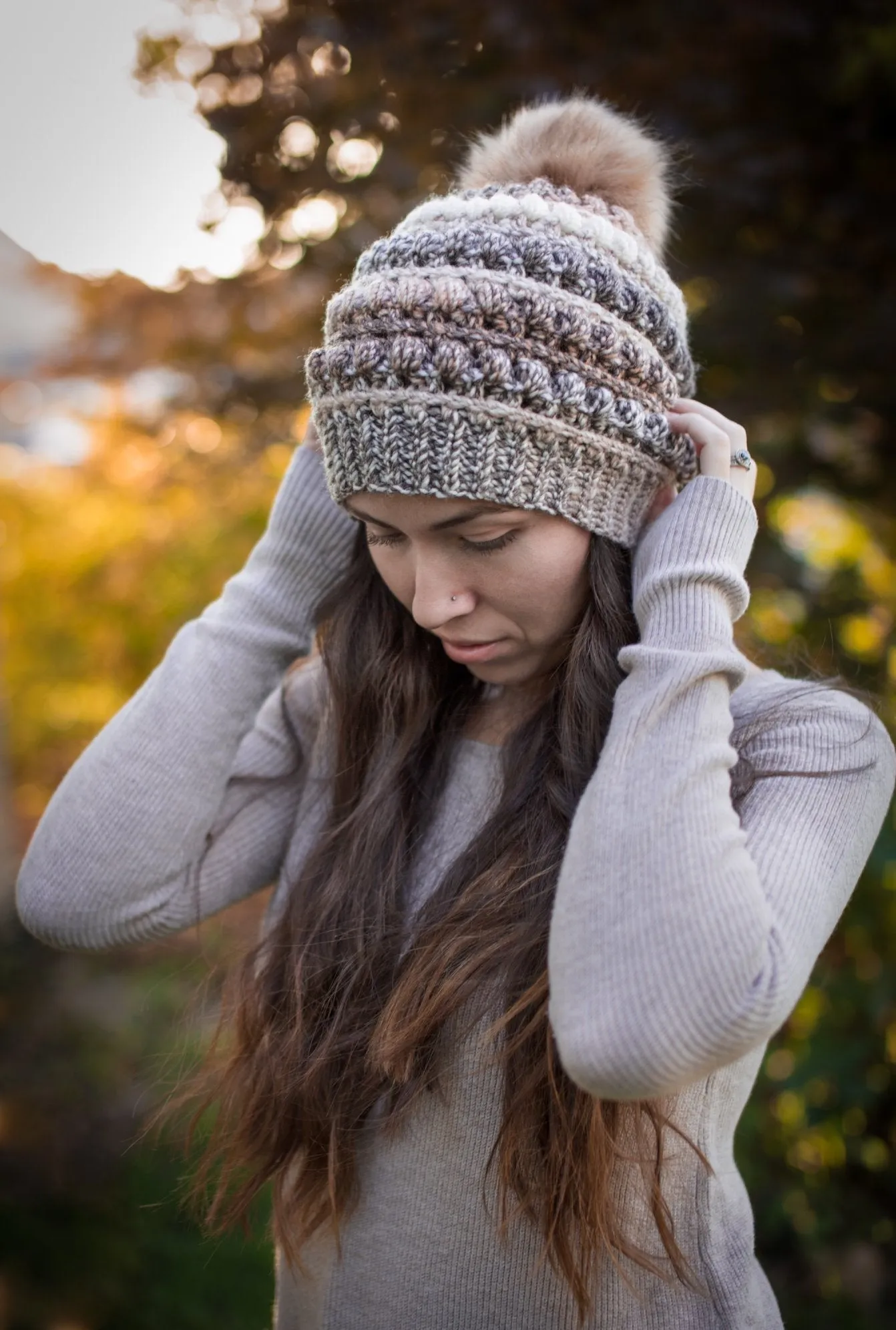 Crochet Pattern for Chunky Gramercy Slouch Hat | Crochet Hat Pattern | Hat Crocheting Pattern | DIY Written Crochet Instructions