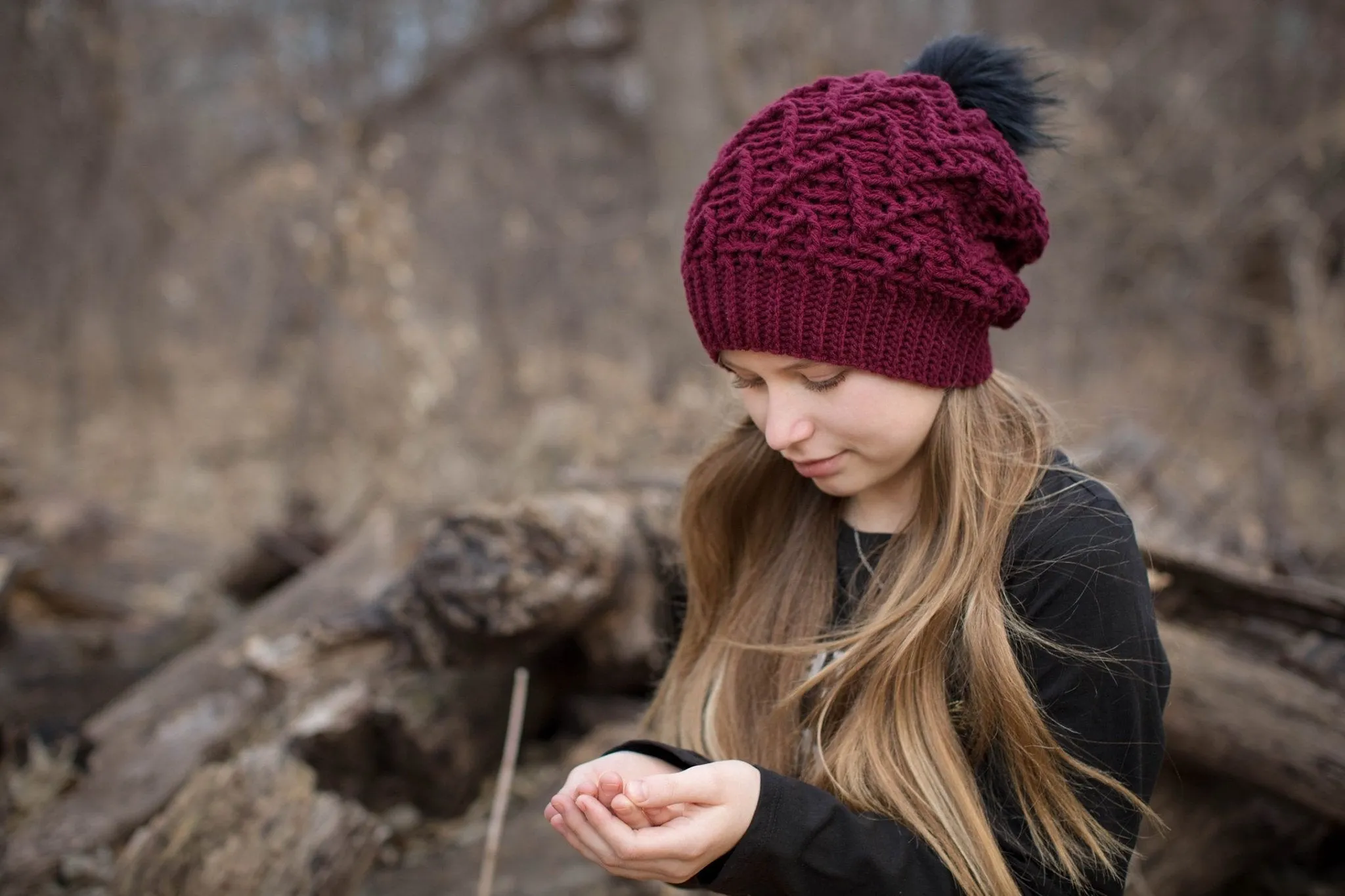 Crochet Pattern for Denali Slouch Hat | Crochet Hat Pattern | Hat Crocheting Pattern | DIY Written Crochet Instructions