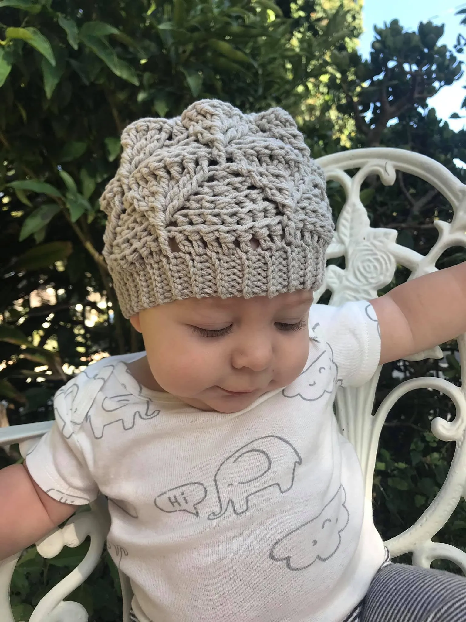 Crochet Pattern for Geometric Slouch Hat | Crochet Hat Pattern | Hat Crocheting Pattern | DIY Written Crochet Instructions